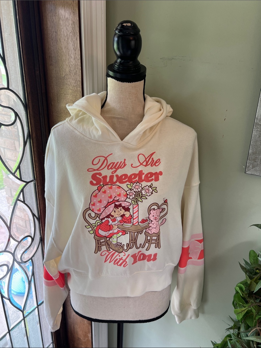 Strawberry Shortcake Graphic Hoodie - 'Days Are Sweeter With You'